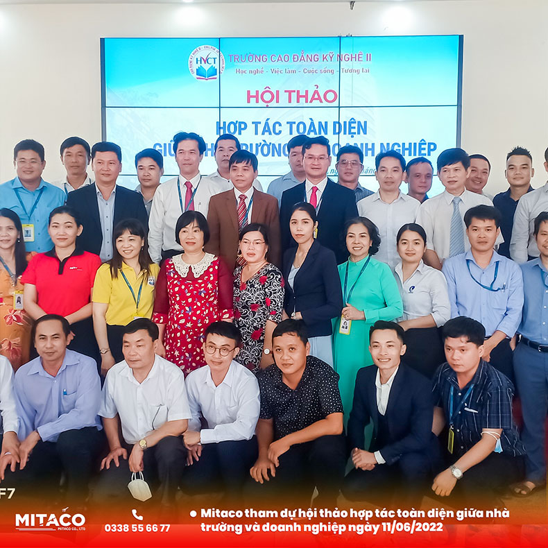 Mitaco tham dự hội thảo hợp tác toàn diện giữa nhà trường và doanh nghiệp 3
