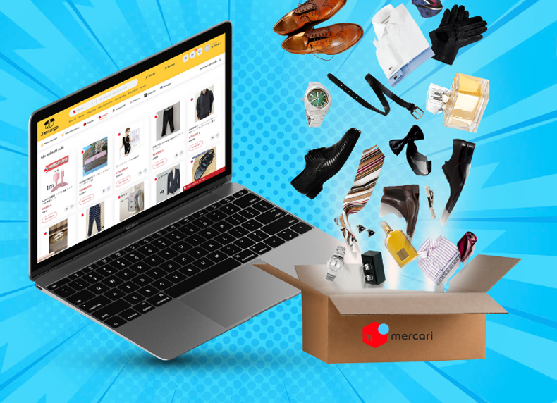 Trải nghiệm mua sắm trên nền tảng Mercari