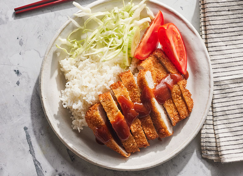 cách làm cơm tonkatsu