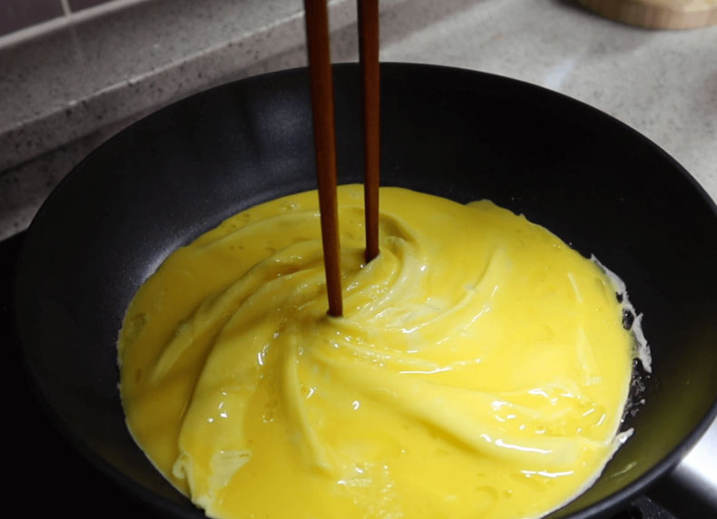 cách làm trứng Omurice