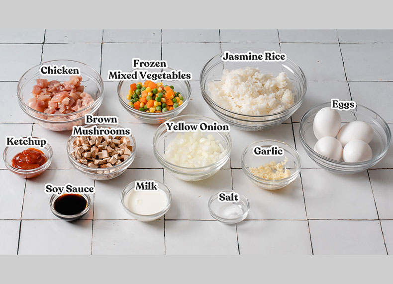 cách làm trứng omurice