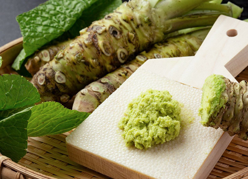 so sánh wasabi thật và mù tạt