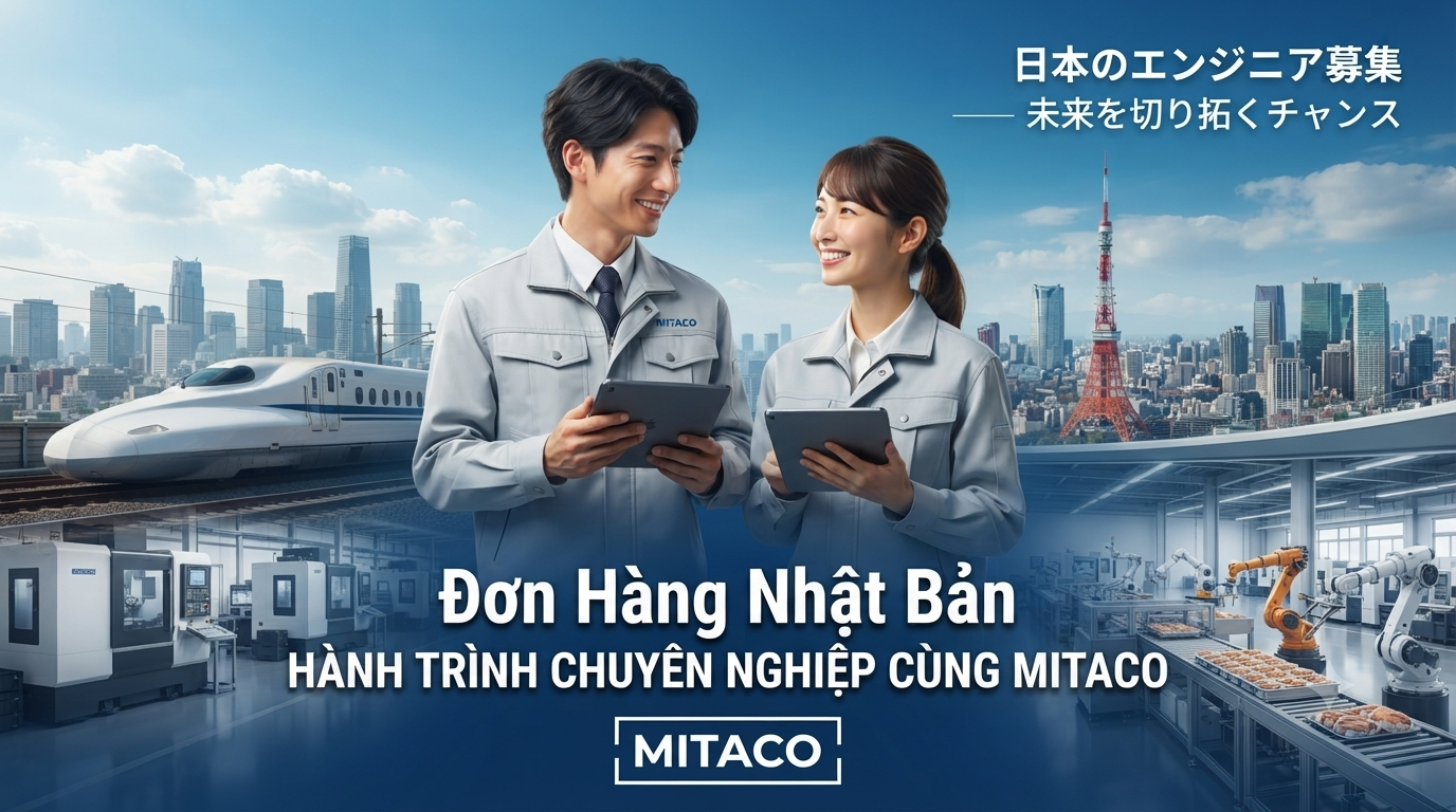 Đơn hàng Nhật Bản - Mitaco