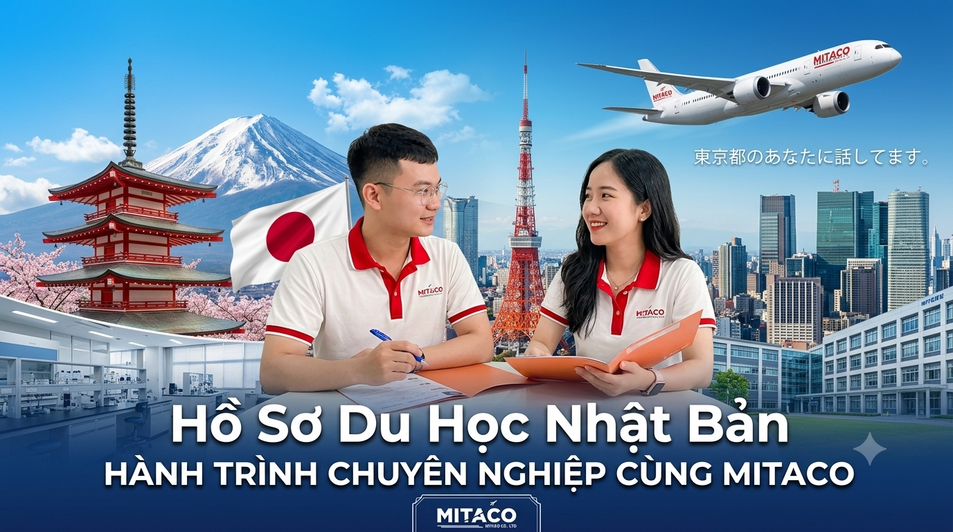 Hồ sơ du học Nhật Bản Mitaco